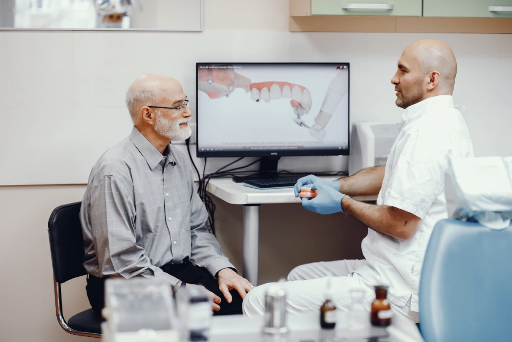 dental implants - patient consultation